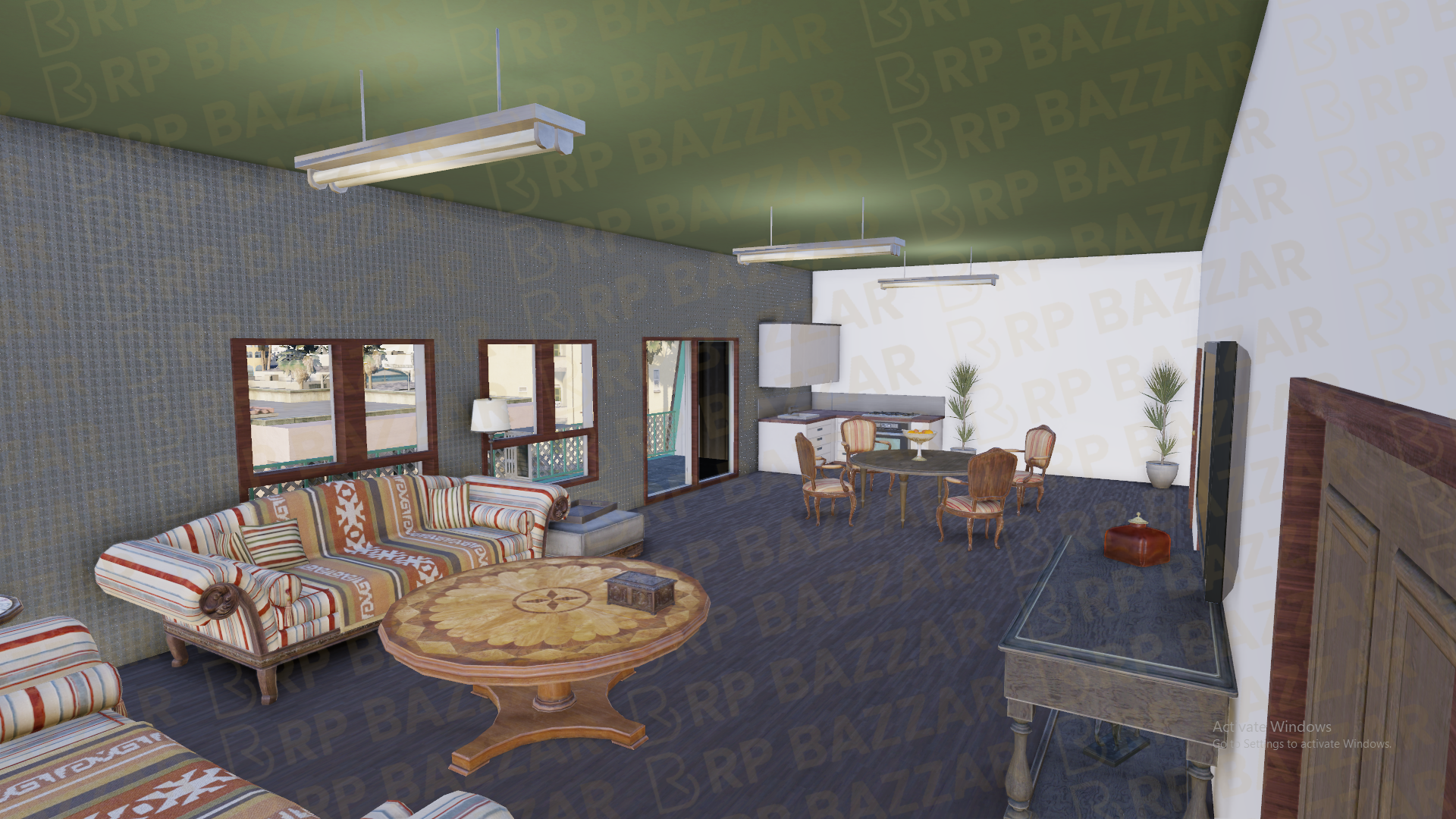 Downtown Diner FiveM MLO — GTA RP Interior — ESX QB QBOX — RPBazzar
