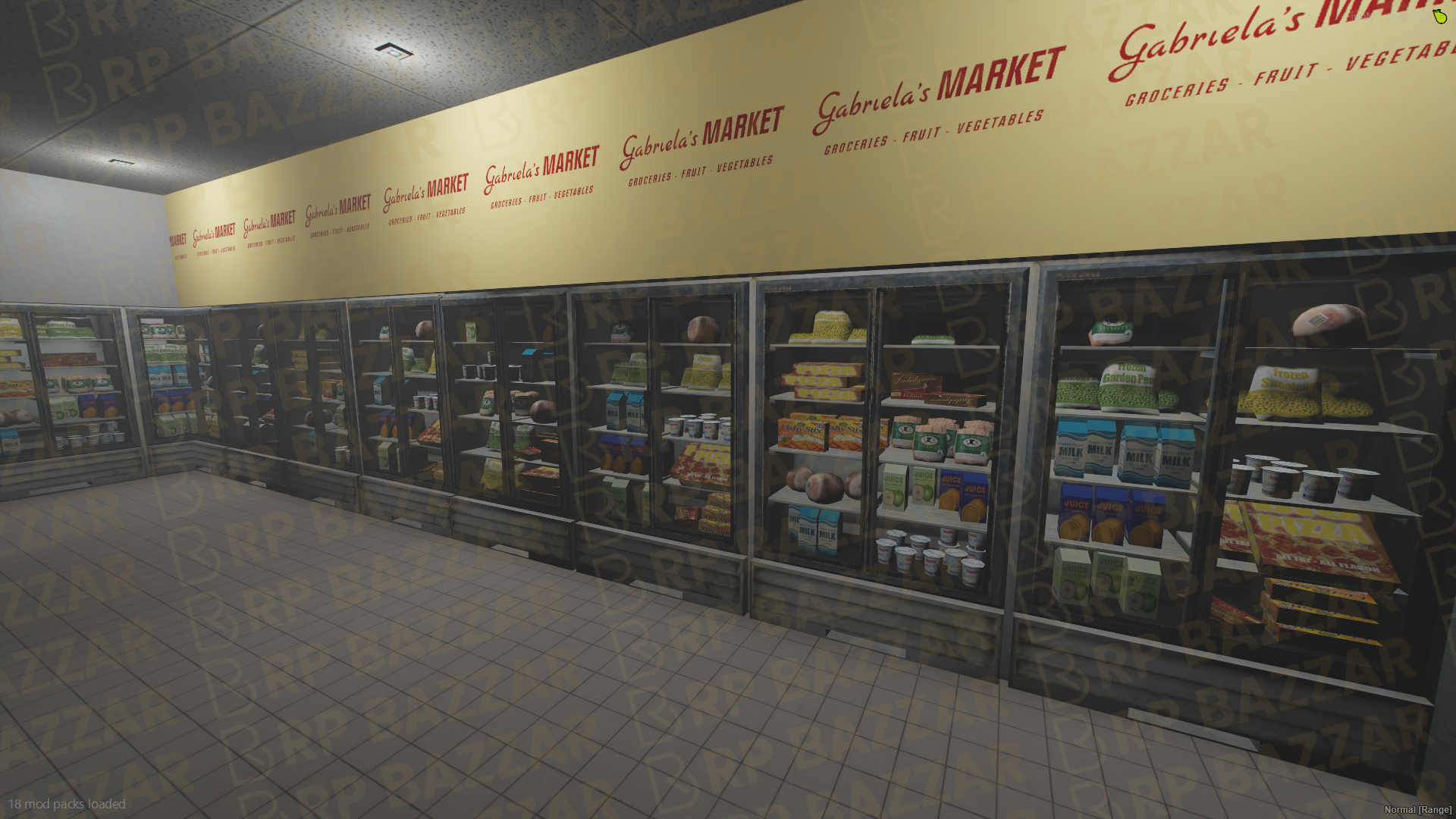 Neon 24-7 Store FiveM MLO — GTA RP Interior — ESX QB QBOX — RPBazzar