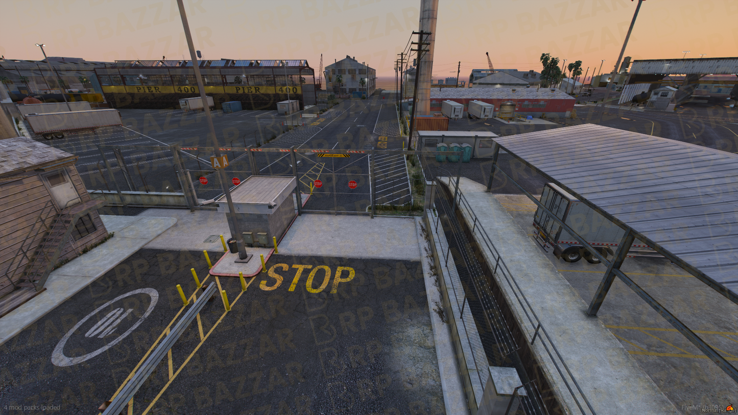 Desert Race Track FiveM MLO — GTA RP Interior — ESX QB QBOX — RPBazzar