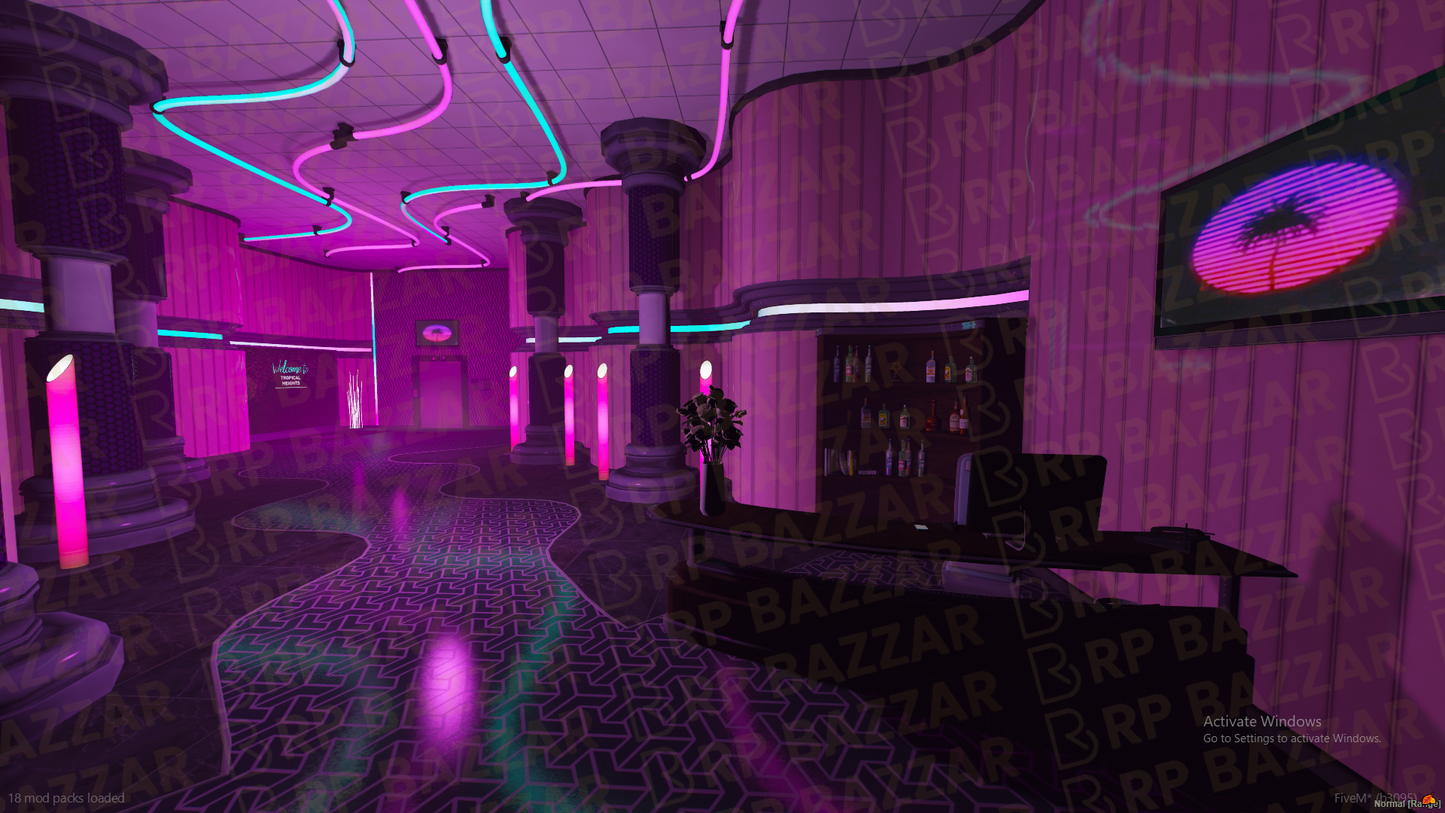Highrise Nightclub FiveM MLO — GTA RP Interior — ESX QB QBOX — RPBazzar