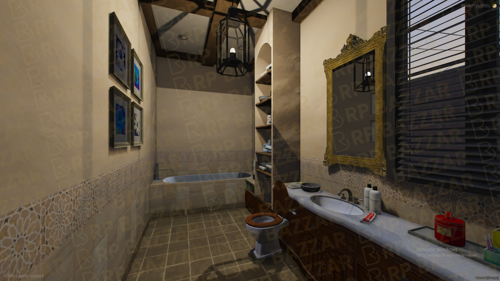 Hillside House FiveM MLO — GTA RP Interior — ESX QB QBOX — RPBazzar