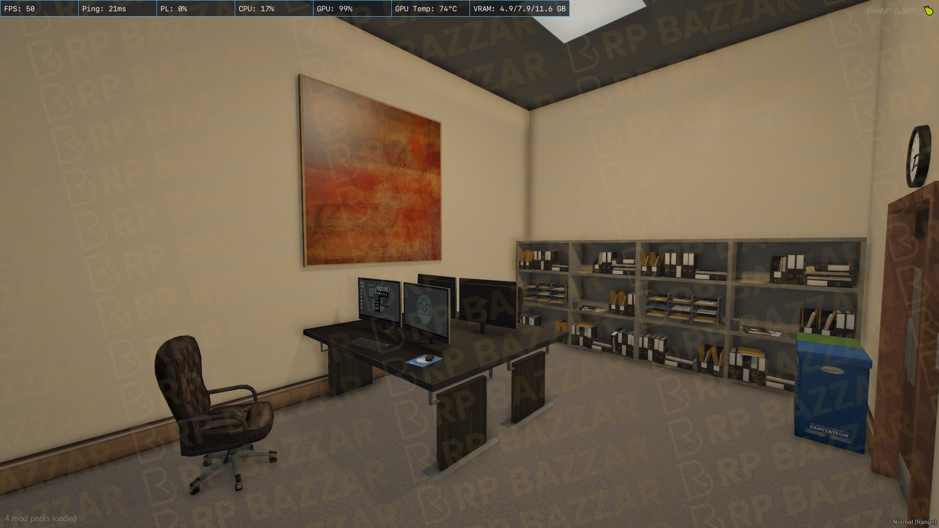 Startup Office FiveM MLO — GTA RP Interior — ESX QB QBOX — RPBazzar