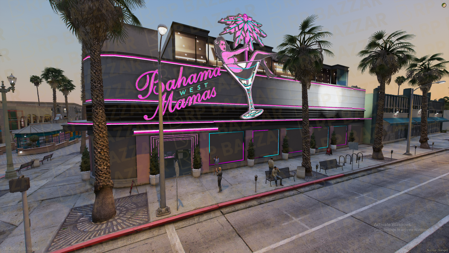 Underground Nightclub FiveM MLO — GTA RP Interior — ESX QB QBOX — RPBazzar