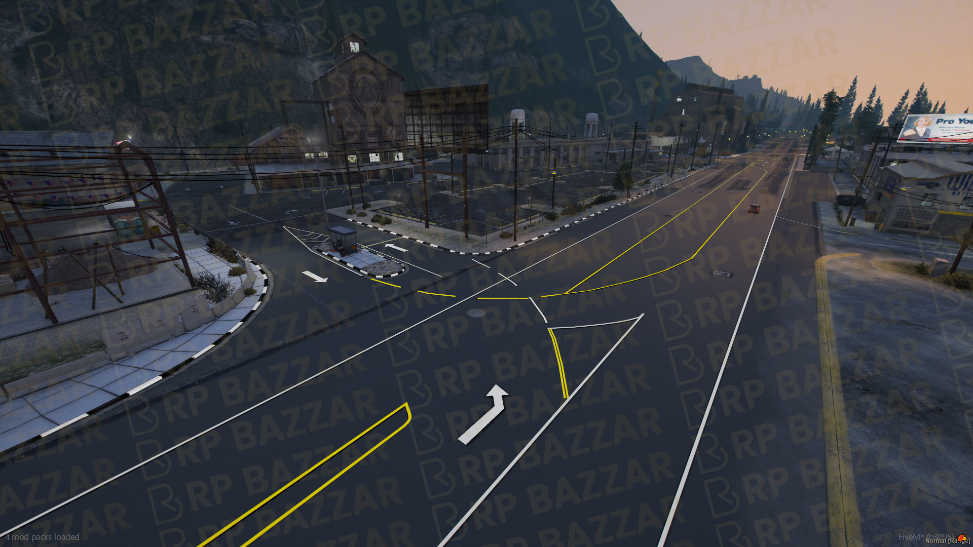 Scenic Road FiveM MLO — GTA RP Road Map — ESX QB QBOX — RPBazzar