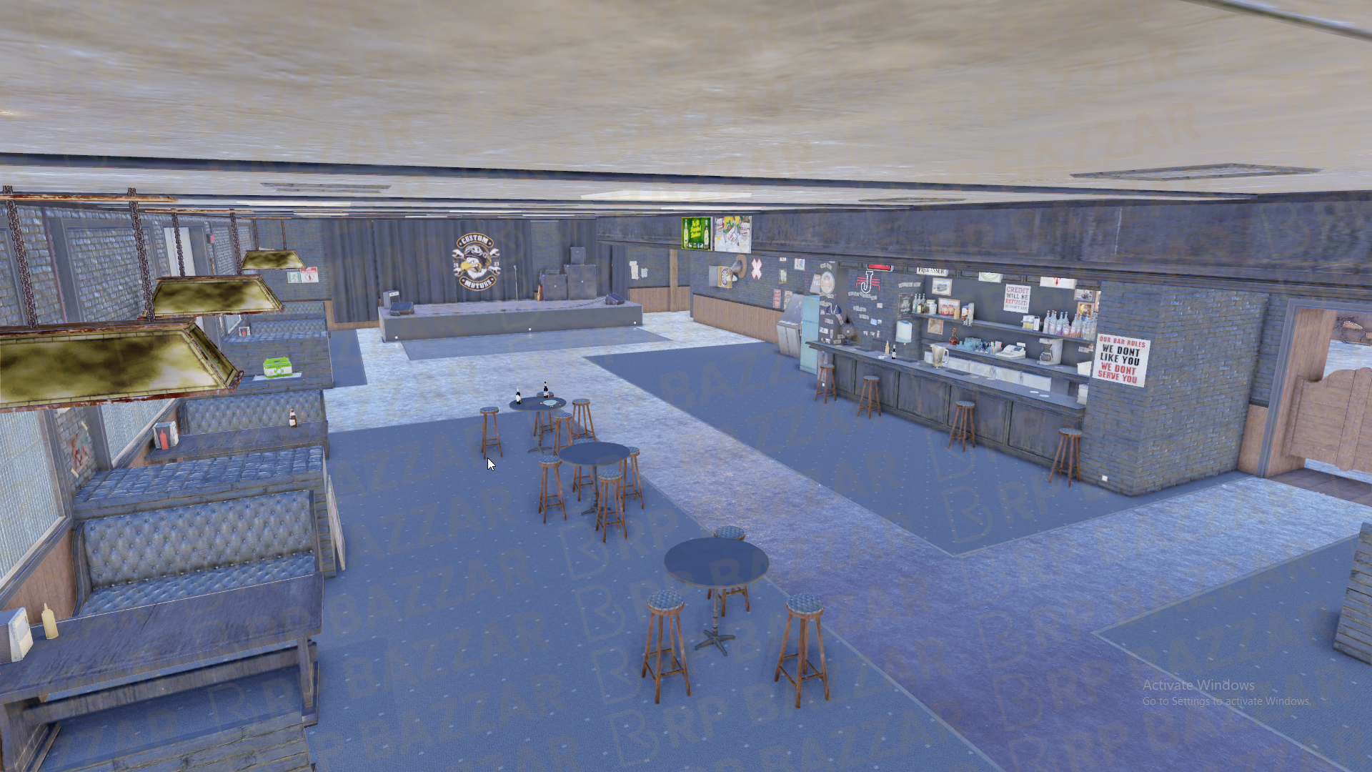 Immersive Gang Alley FiveM MLO — GTA RP Interior — ESX QB QBOX — RPBazzar