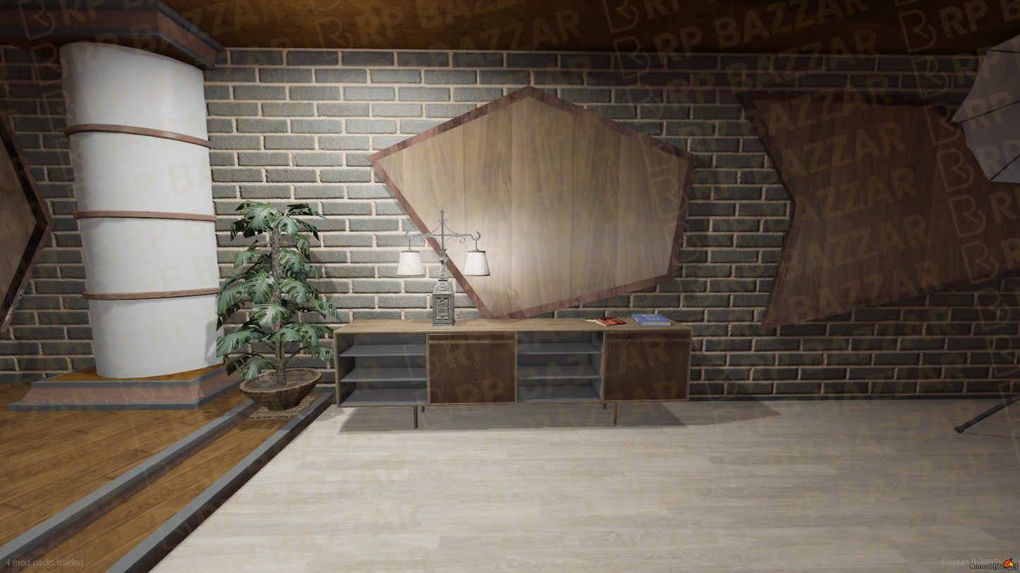 Urban Weazel News FiveM MLO — GTA RP Interior — ESX QB QBOX — RPBazzar