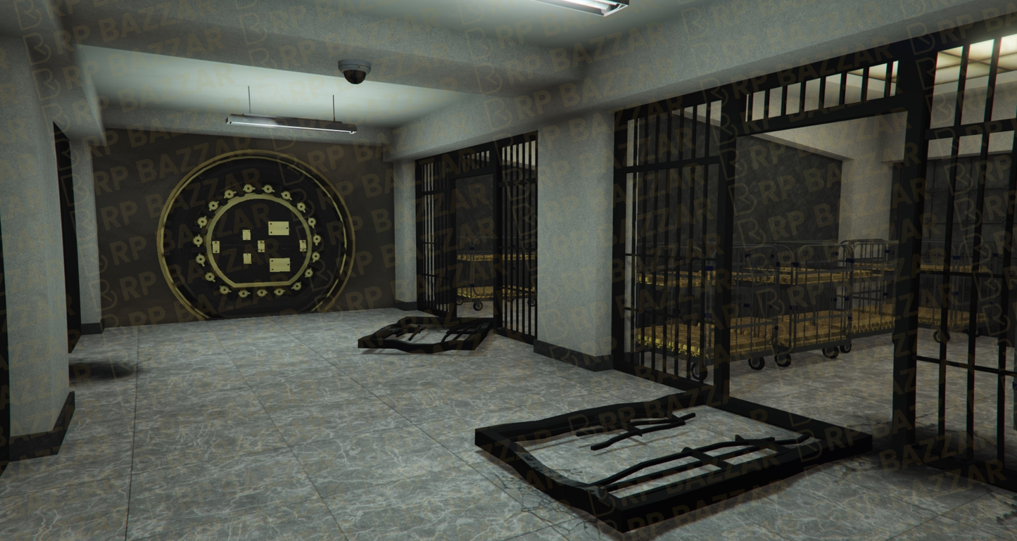 Reserve Bank FiveM MLO — GTA RP Interior — ESX QB QBOX — RPBazzar