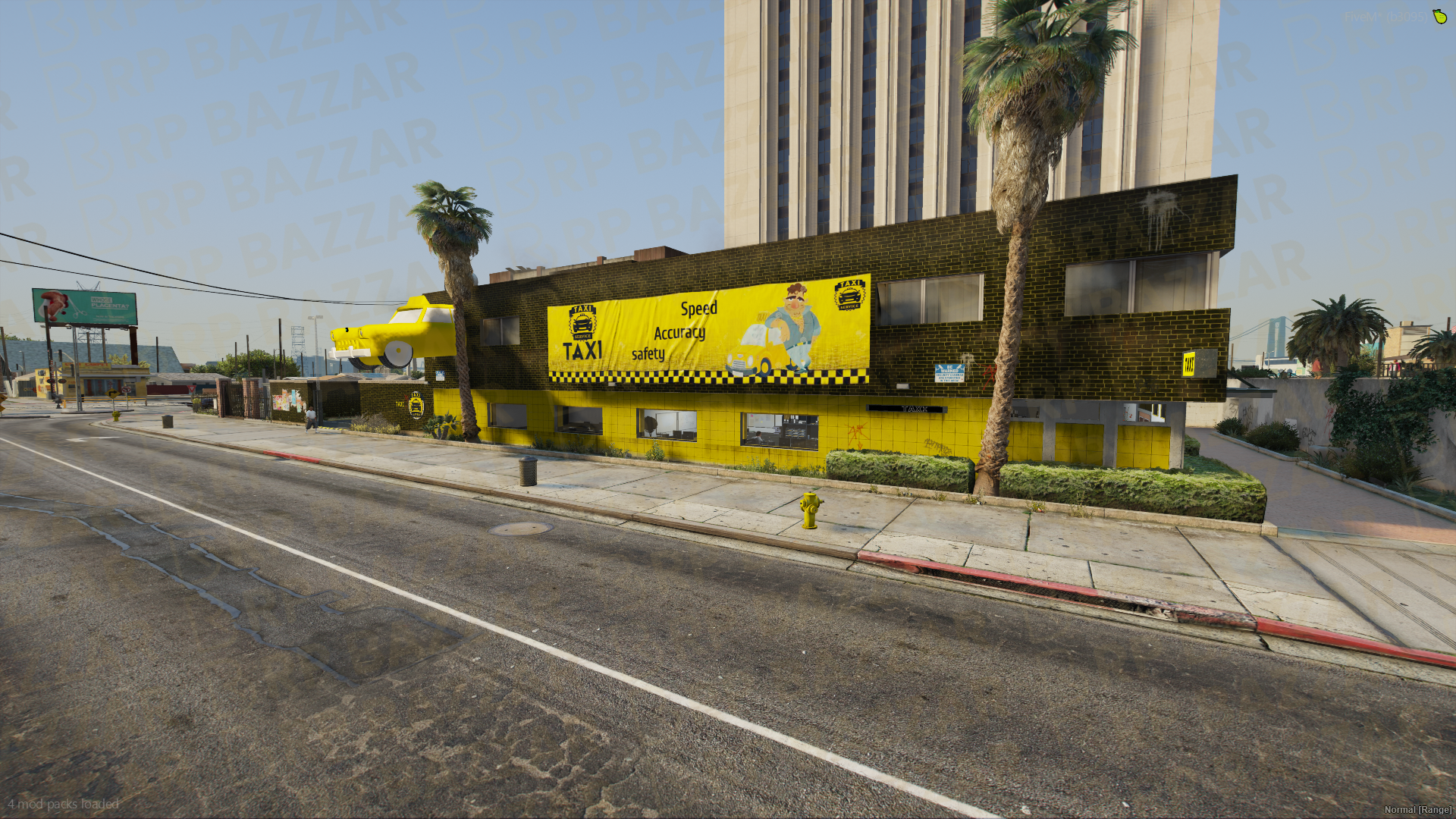 Metro Taxi Depot FiveM MLO — GTA RP Interior — ESX QB QBOX — RPBazzar
