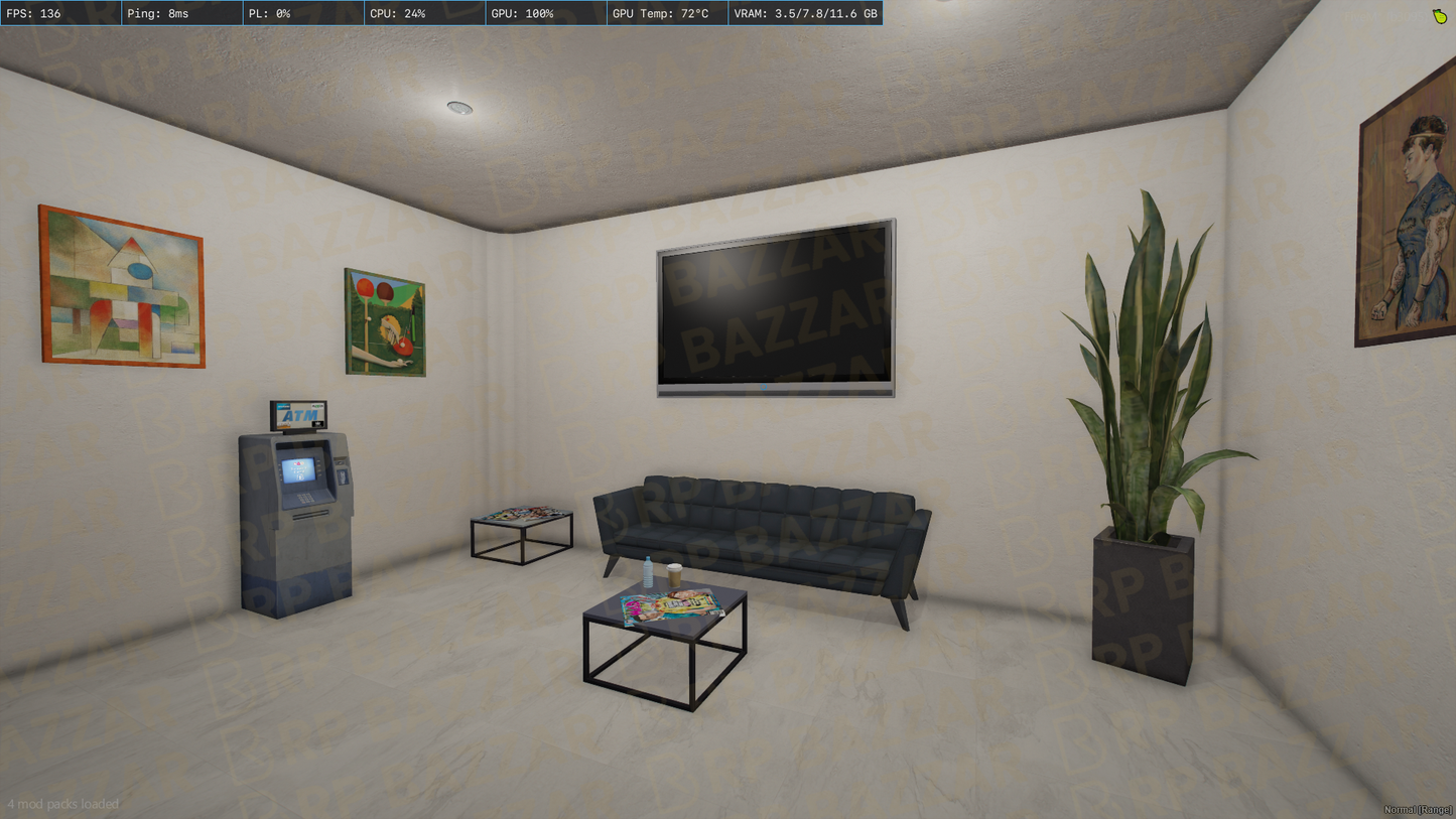 Urban Office FiveM MLO — GTA RP Interior — ESX QB QBOX — RPBazzar