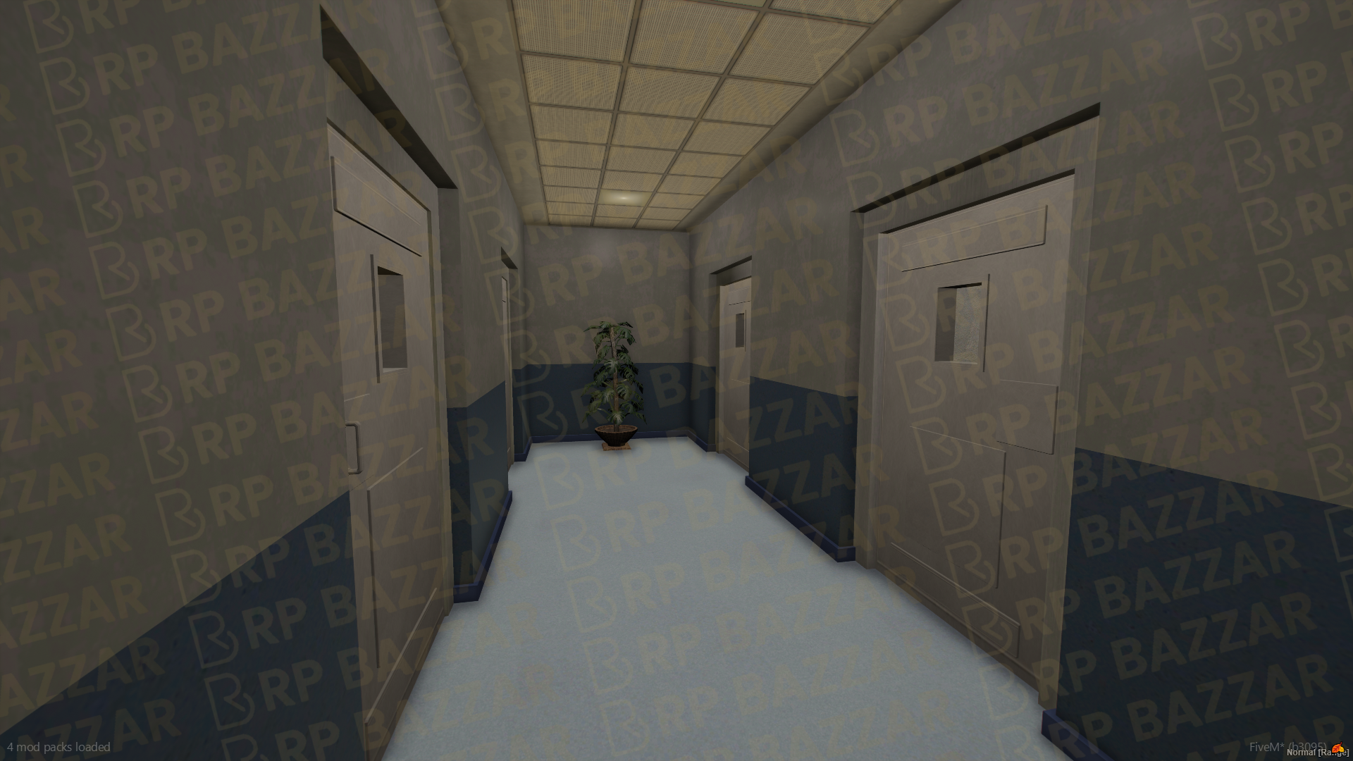 Fortified Police Station FiveM MLO — GTA RP Interior — ESX QB QBOX — RPBazzar