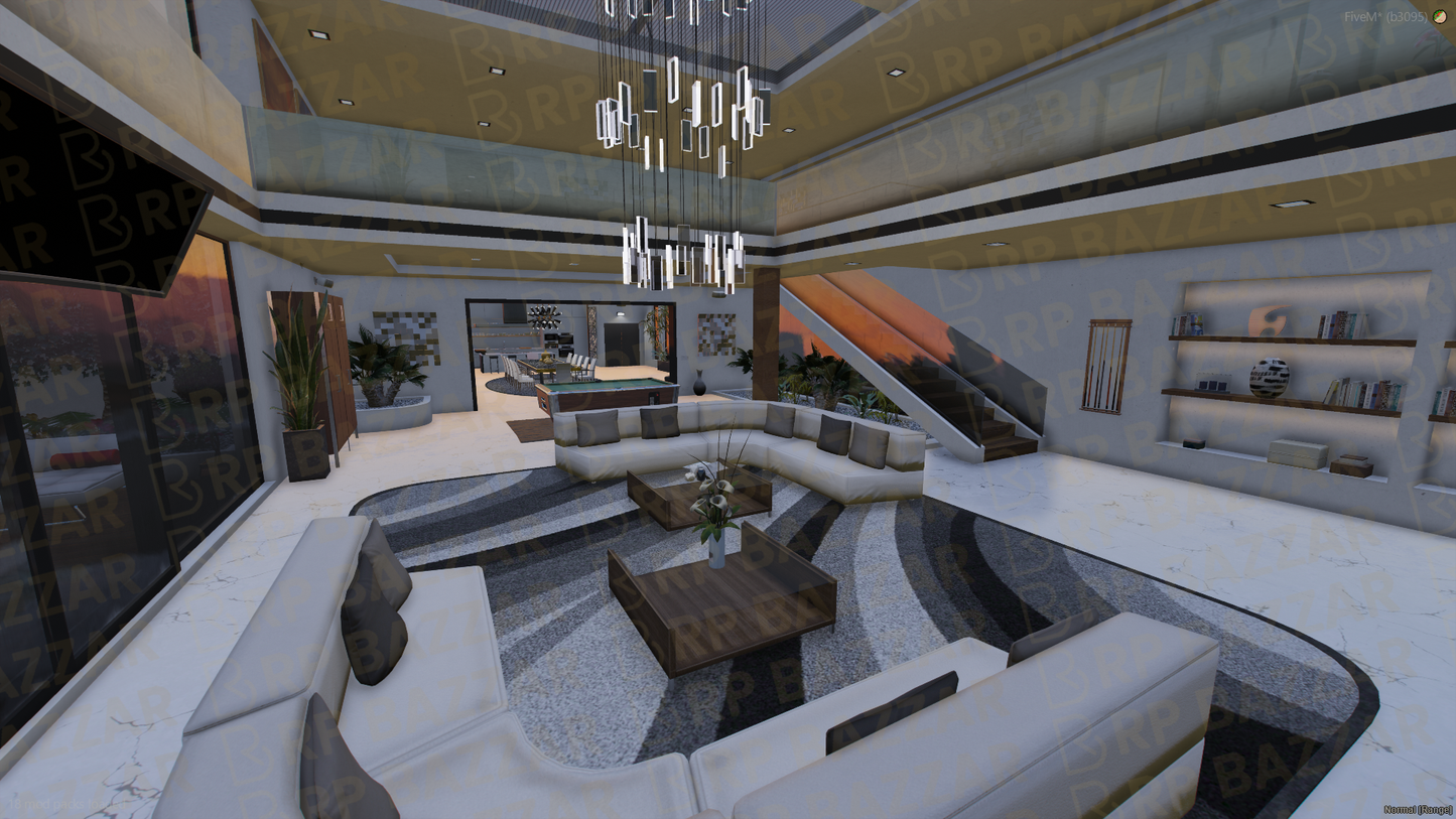 Grand Penthouse FiveM MLO — GTA RP Interior — ESX QB QBOX — RPBazzar