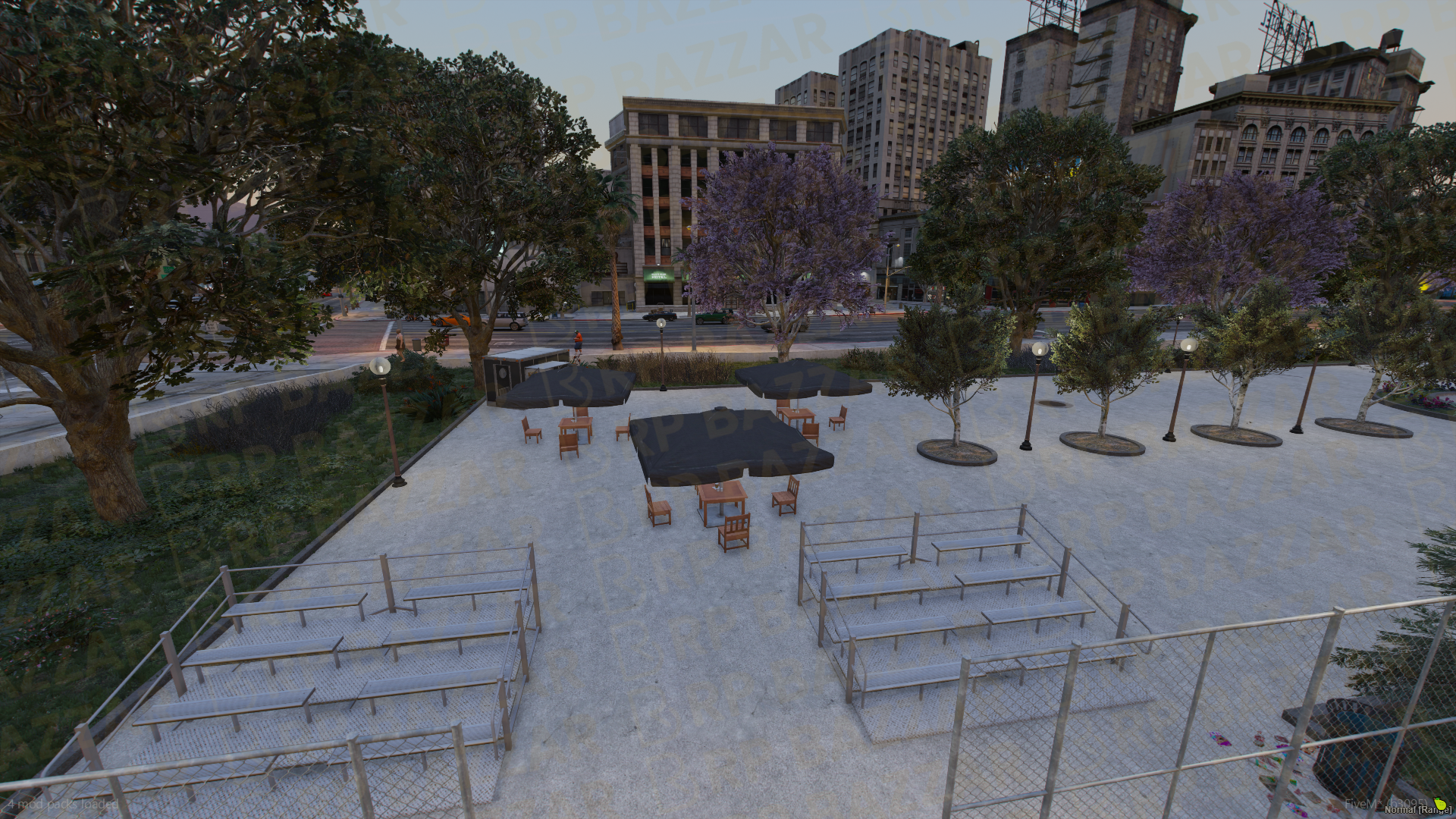 Downtown Legion Square FiveM MLO — GTA RP Interior — ESX QB QBOX — RPBazzar