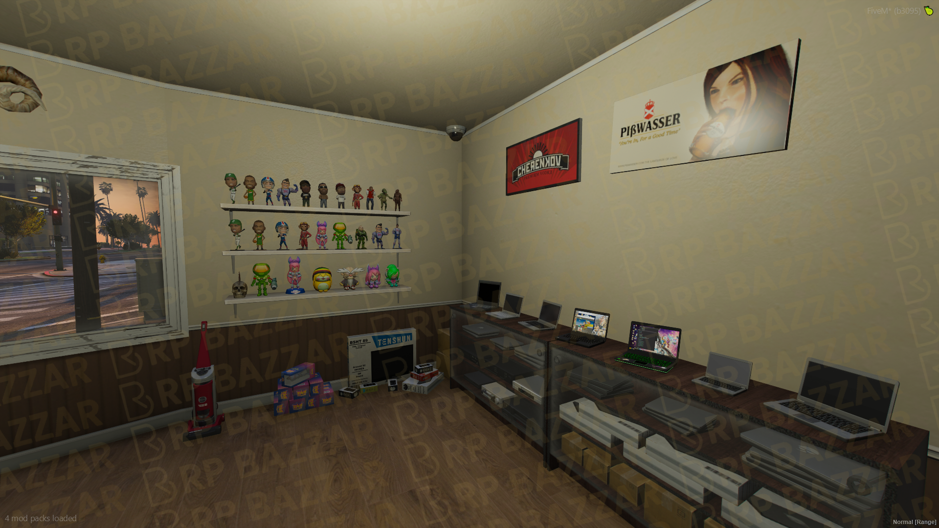 Backstreet Pawn Shop FiveM MLO — GTA RP Interior — ESX QB QBOX — RPBazzar