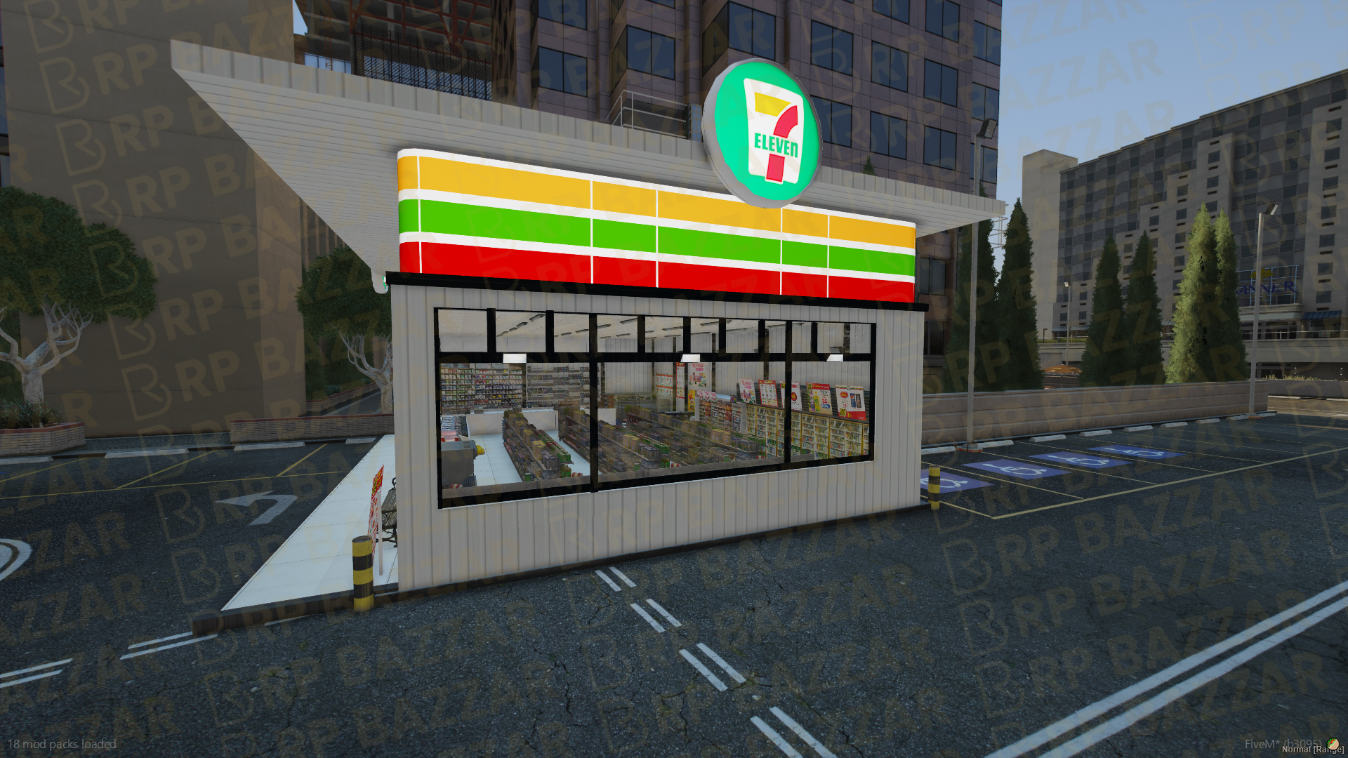 Sleek 24-7 Store FiveM MLO — GTA RP Interior — ESX QB QBOX — RPBazzar