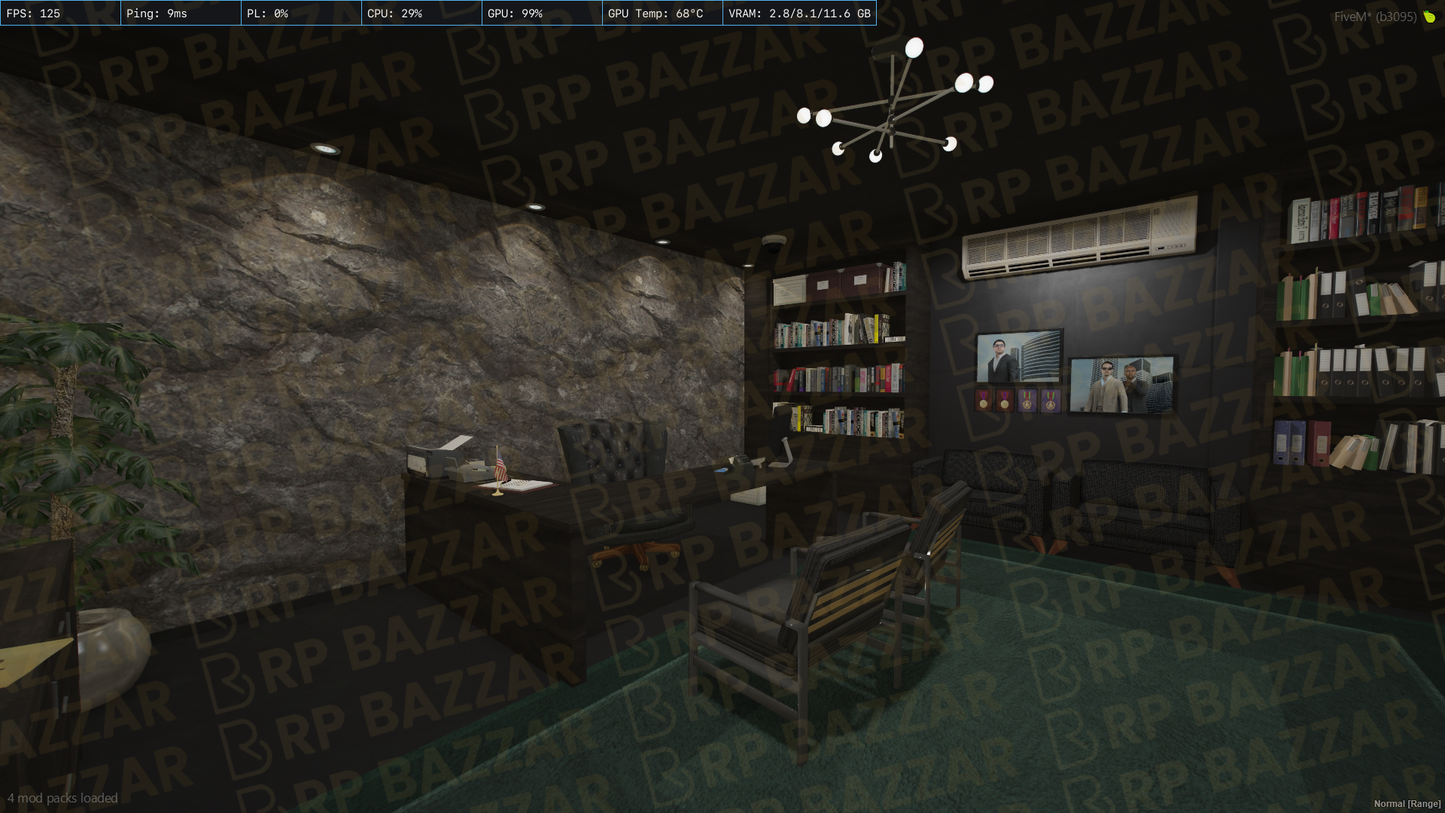 Downtown Office FiveM MLO — GTA RP Interior — ESX QB QBOX — RPBazzar