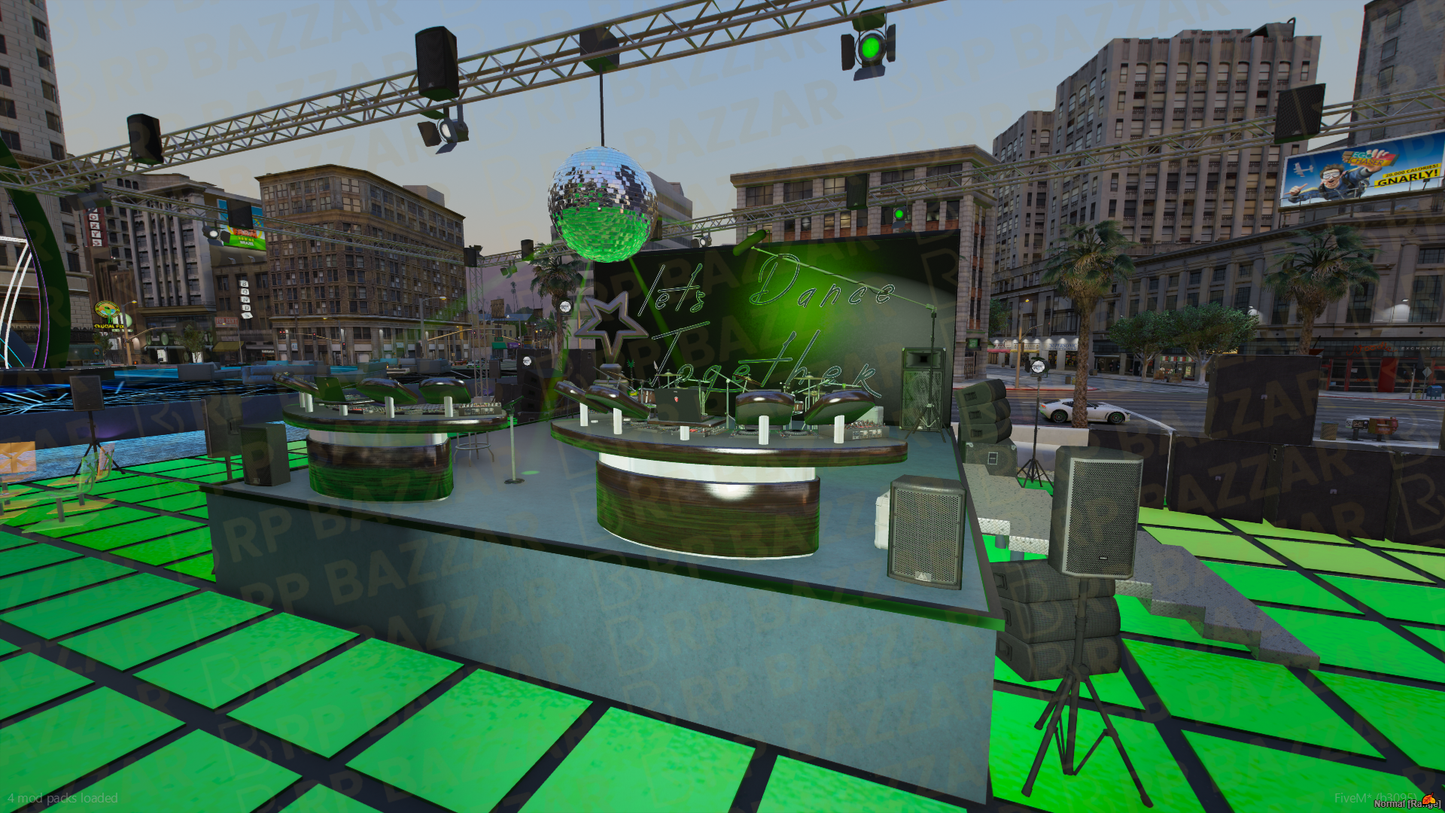 Metro Legion Square FiveM MLO — GTA RP Interior — ESX QB QBOX — RPBazzar