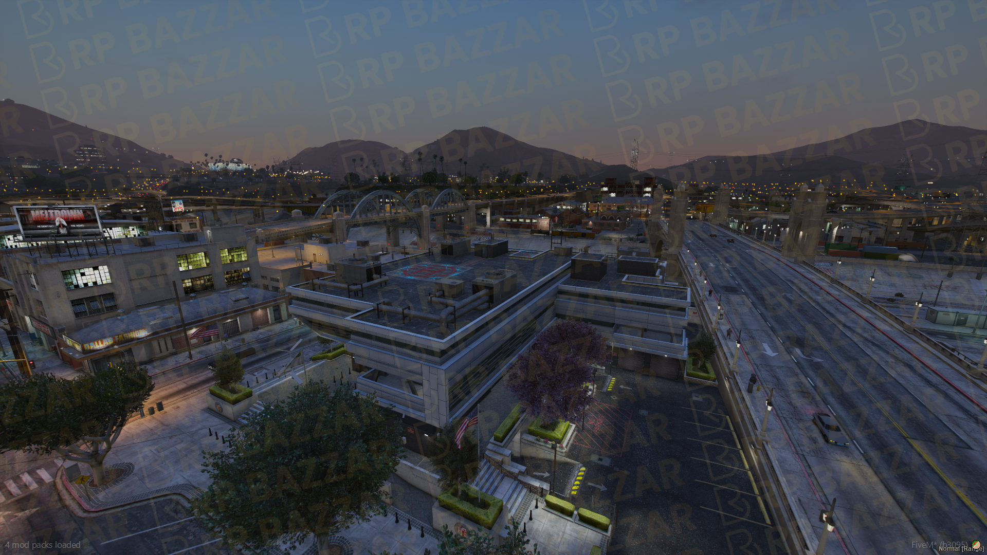 Sheriff Police Station FiveM MLO — GTA RP Interior — ESX QB QBOX — RPBazzar