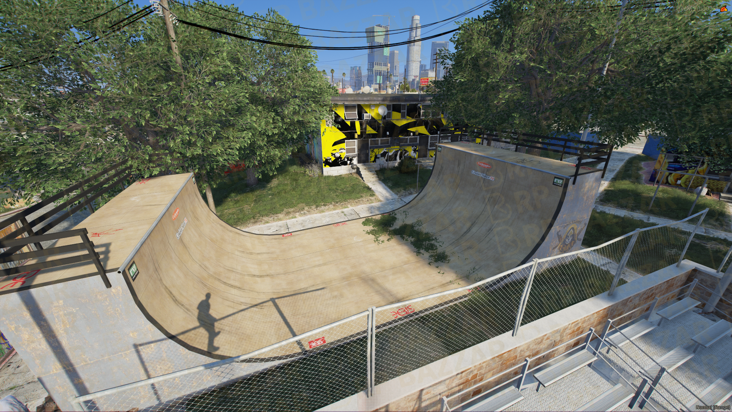 Rustic Gang Alley FiveM MLO — GTA RP Interior — ESX QB QBOX — RPBazzar