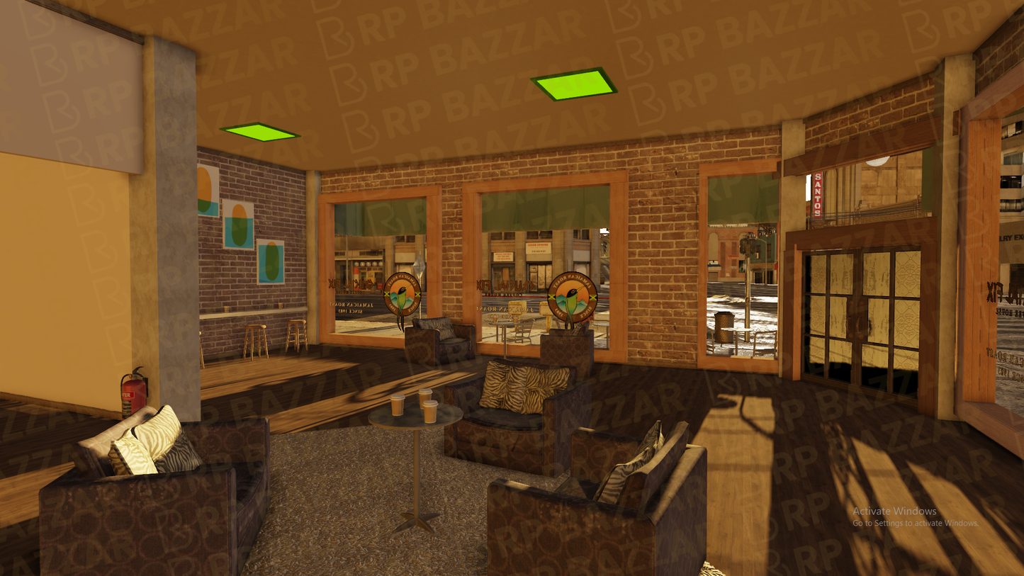 Elite Brasserie FiveM MLO — GTA RP Interior — ESX QB QBOX — RPBazzar