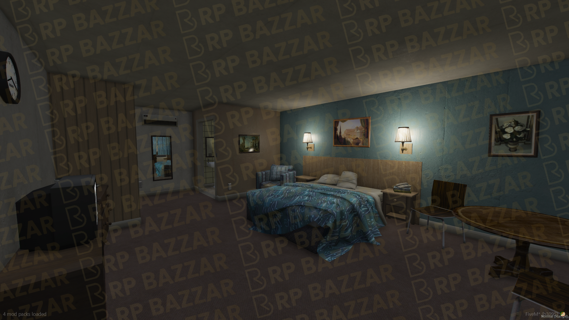 Desert Motel FiveM MLO — GTA RP Interior — ESX QB QBOX — RPBazzar