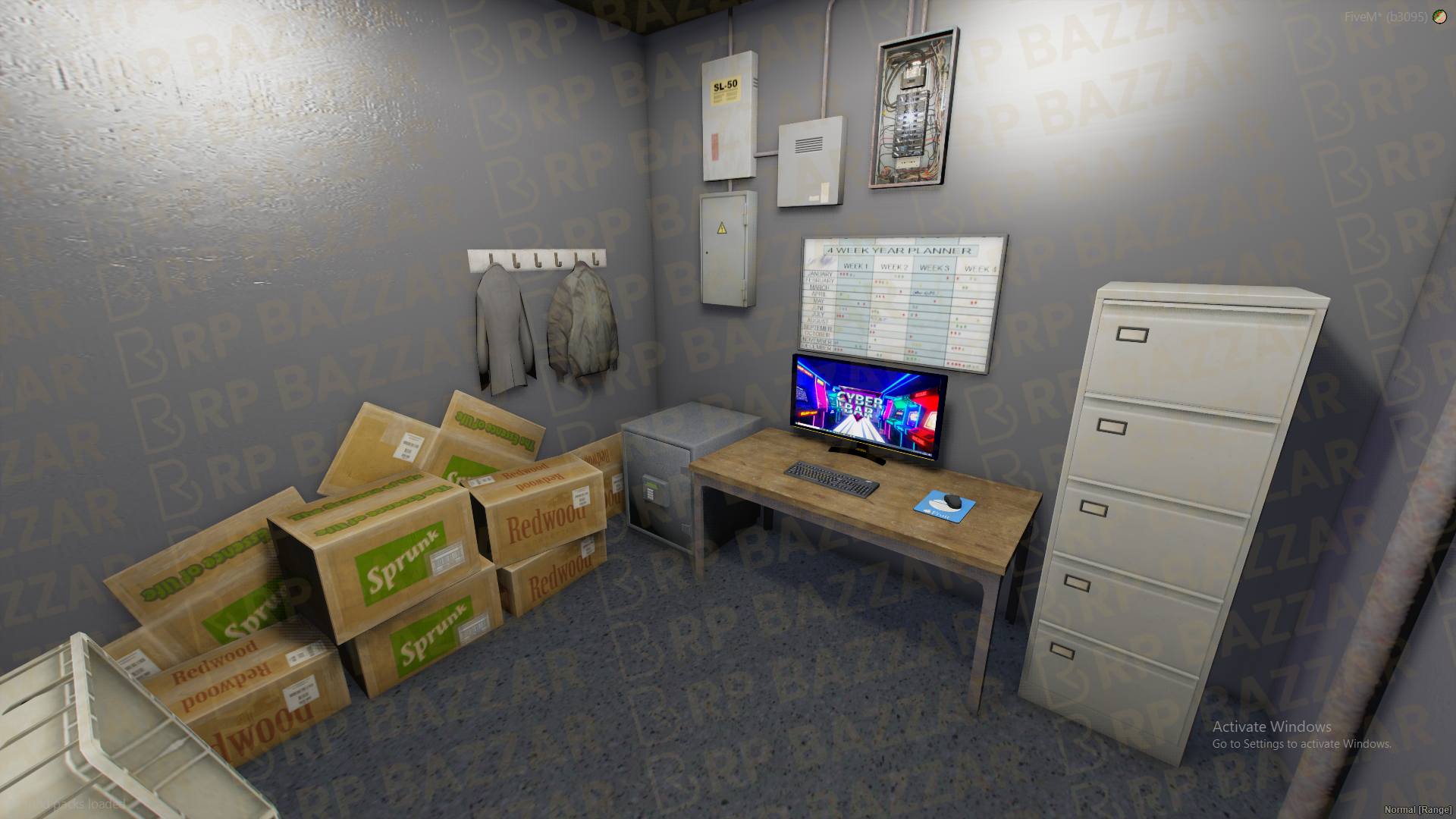Modern Arcade Shop FiveM MLO — GTA RP Interior — ESX QB QBOX — RPBazzar
