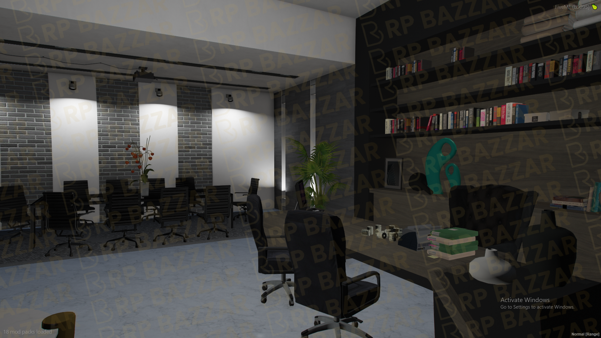 Dark Mansion FiveM MLO — GTA RP Interior — ESX QB QBOX — RPBazzar