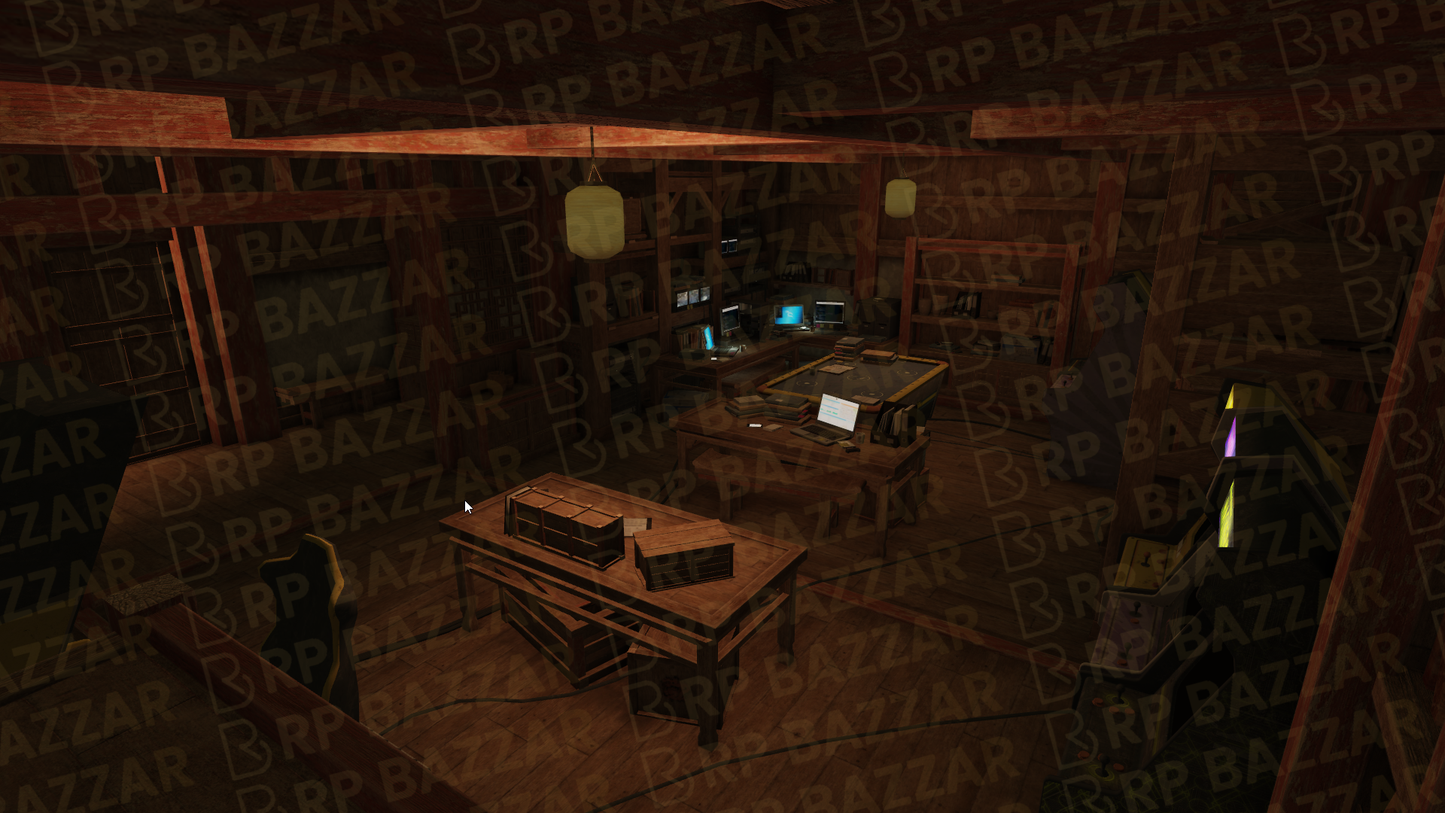 Fortified Gang Basement FiveM MLO — GTA RP Interior — ESX QB QBOX — RPBazzar