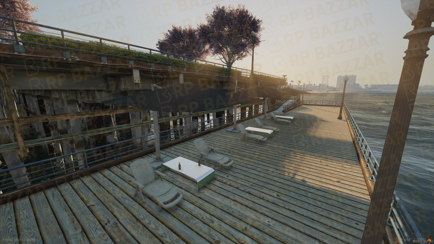 Coastal Park & Exterior FiveM MLO — GTA RP Interior — ESX QB QBOX — RPBazzar