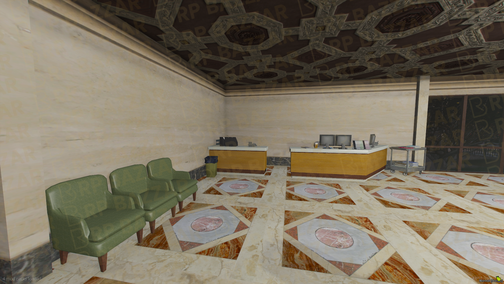 Quiet Library FiveM MLO — GTA RP Interior — ESX QB QBOX — RPBazzar