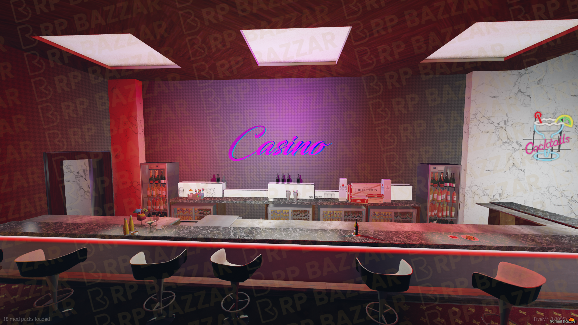Lucky Casino FiveM MLO — GTA RP Interior — ESX QB QBOX — RPBazzar