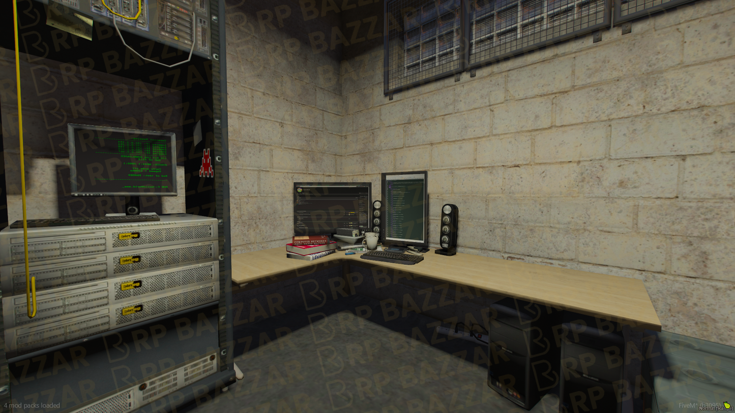 Remote Storage Room & Warehouse FiveM MLO — GTA RP Interior — ESX QB QBOX — RPBazzar