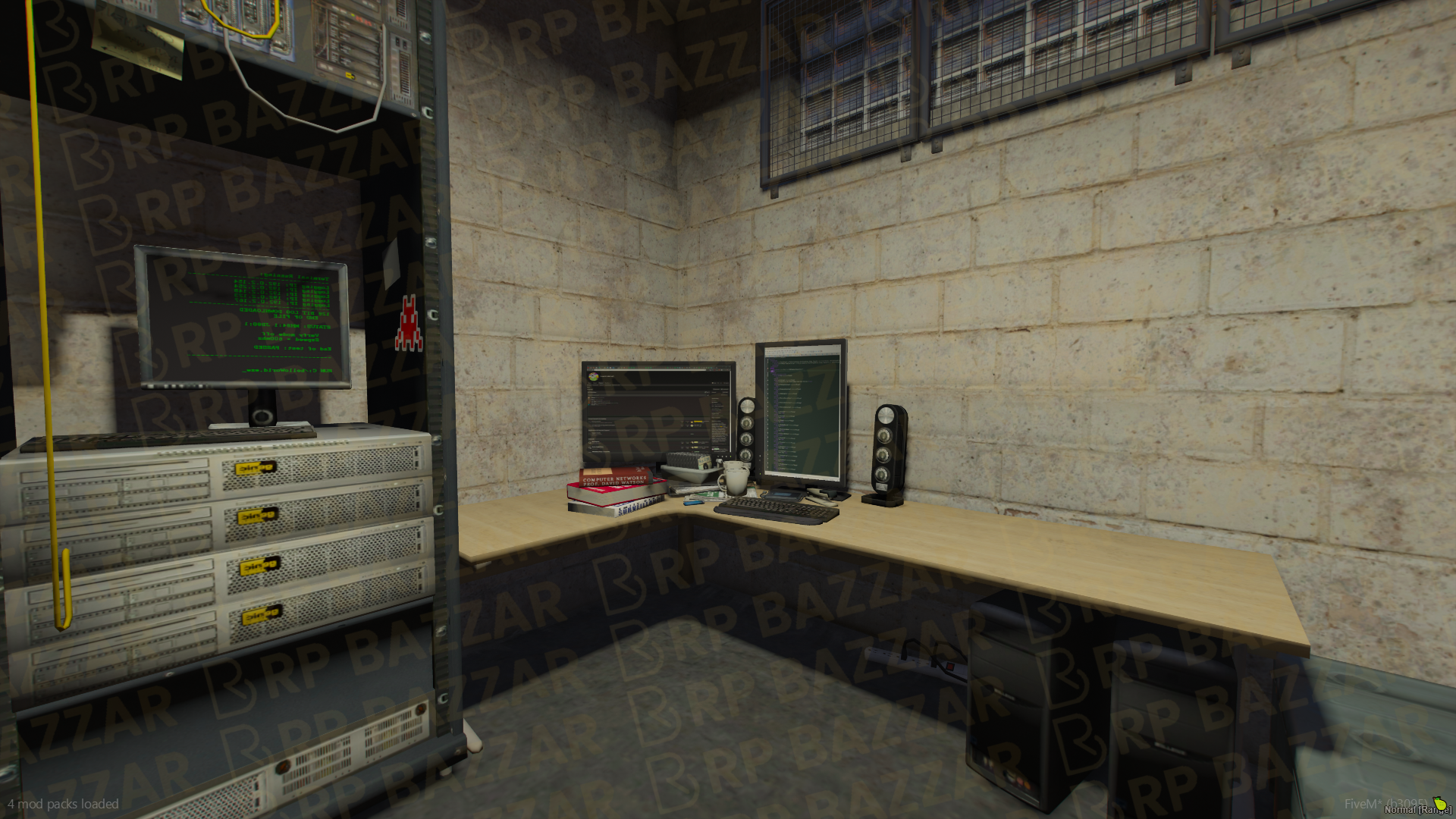 Remote Storage Room & Warehouse FiveM MLO — GTA RP Interior — ESX QB QBOX — RPBazzar