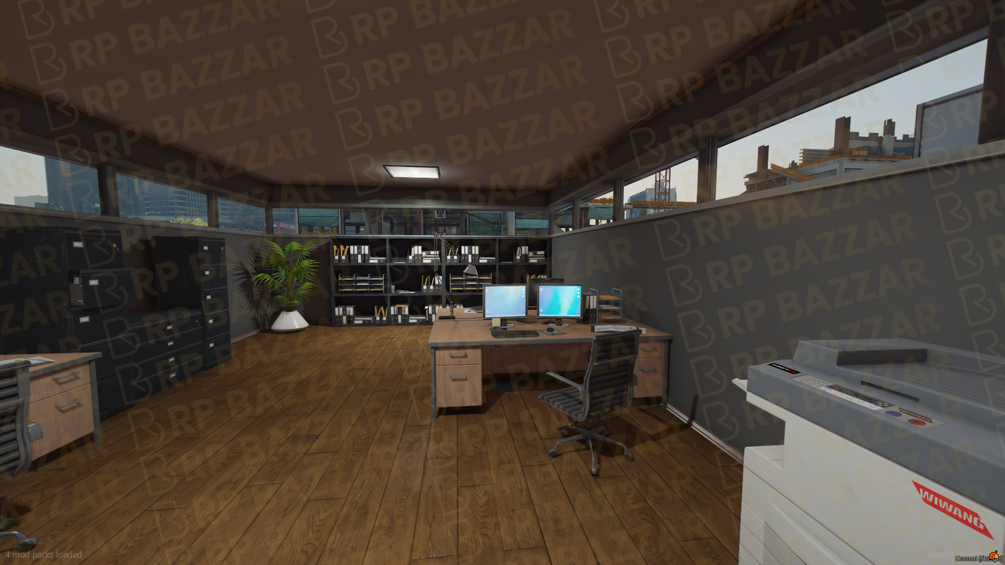 Urban Weazel News FiveM MLO — GTA RP Interior — ESX QB QBOX — RPBazzar