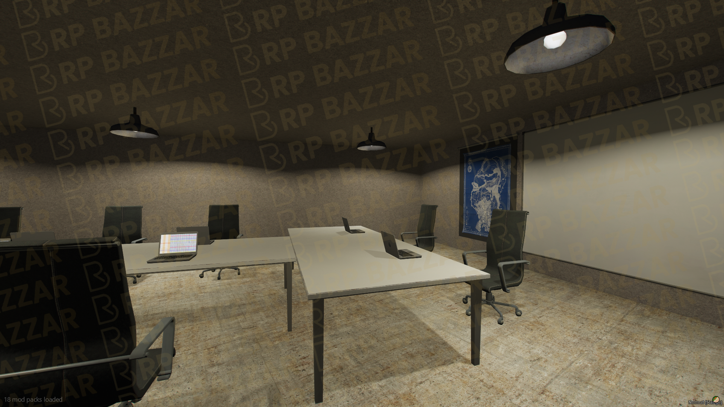 Fortified Bunker FiveM MLO — GTA RP Interior — ESX QB QBOX — RPBazzar