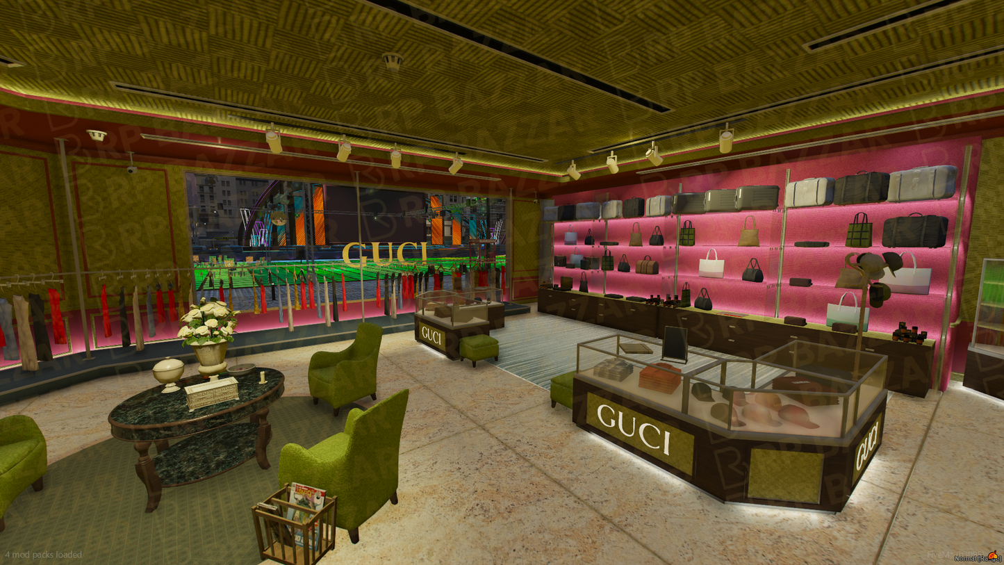 Metro Legion Square FiveM MLO — GTA RP Interior — ESX QB QBOX — RPBazzar