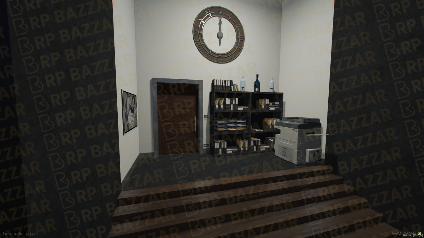 Panoramic Office FiveM MLO — GTA RP Interior — ESX QB QBOX — RPBazzar
