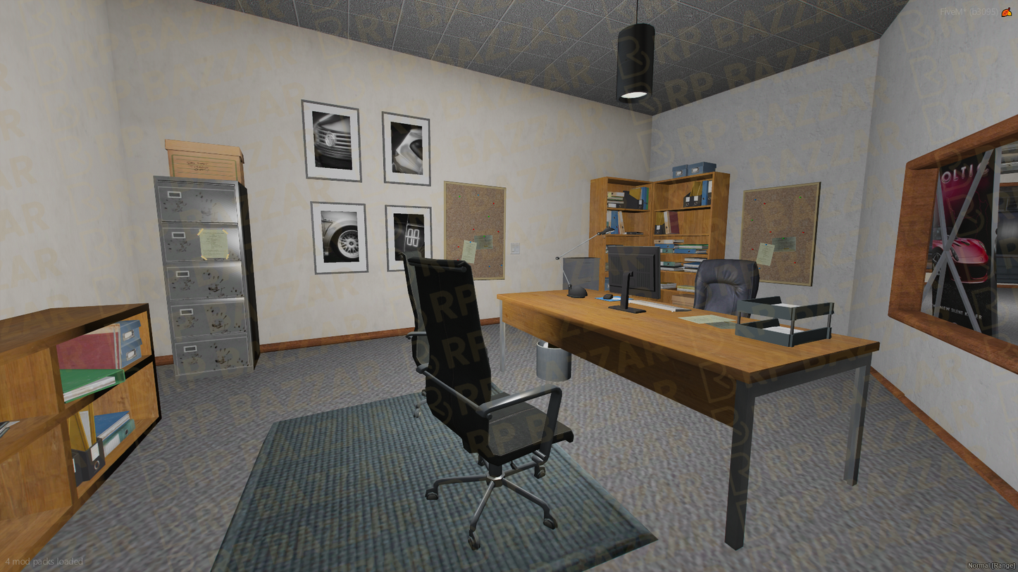 Sleek Vehicle Shop FiveM MLO — GTA RP Interior — ESX QB QBOX — RPBazzar