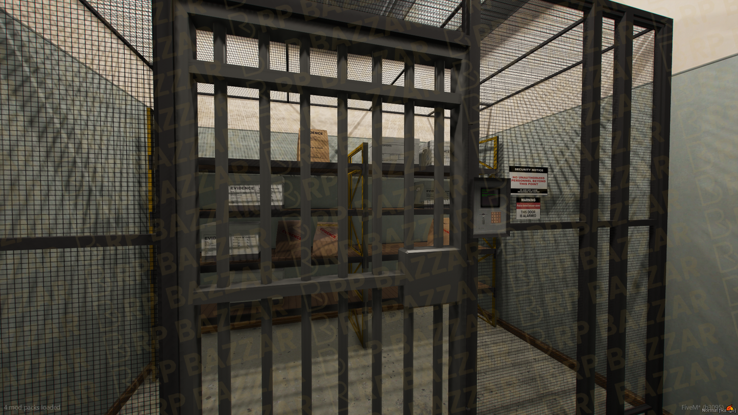 Harbor Police Station FiveM MLO — GTA RP Interior — ESX QB QBOX — RPBazzar
