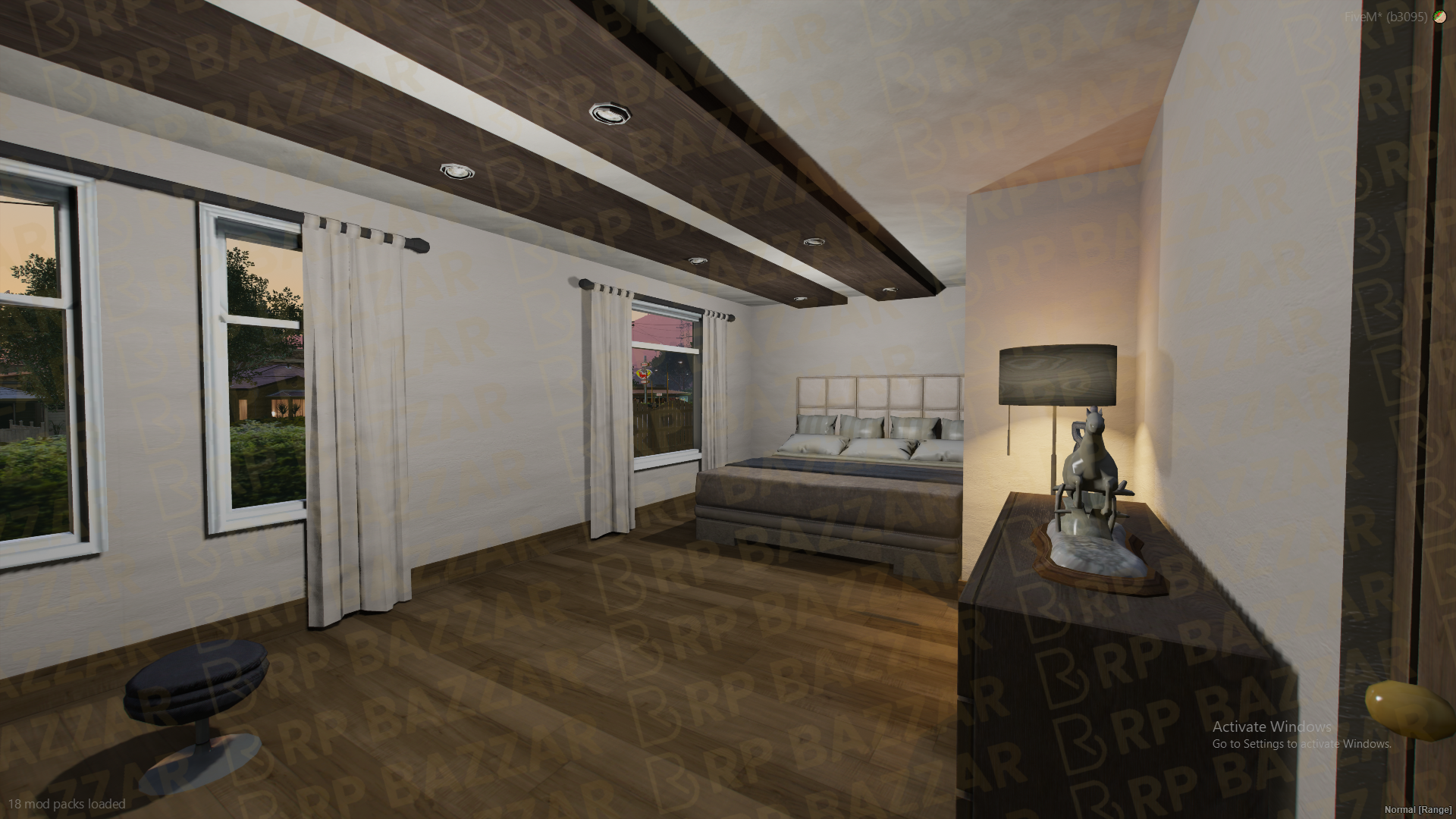 Neon House FiveM MLO — GTA RP Interior — ESX QB QBOX — RPBazzar