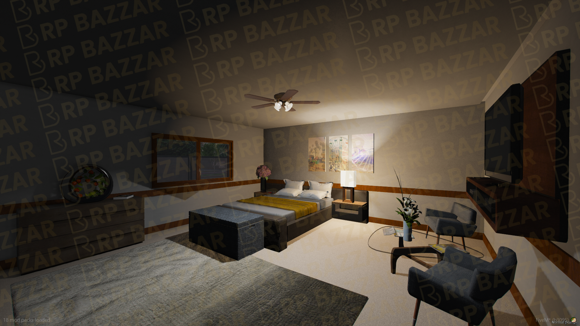 Modern Apartment FiveM MLO — GTA RP Interior — ESX QB QBOX — RPBazzar