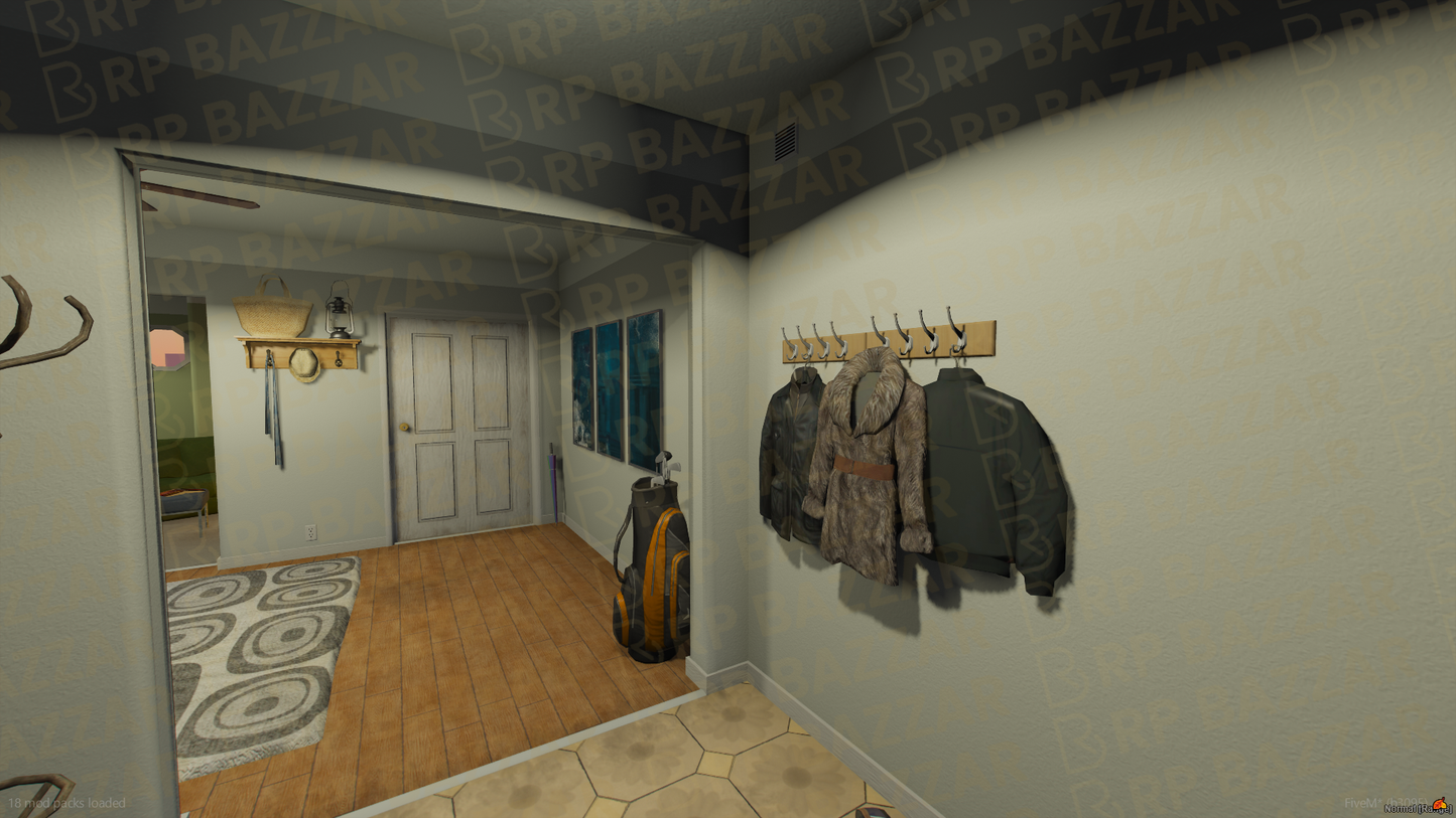 Sleek House FiveM MLO — GTA RP Interior — ESX QB QBOX — RPBazzar