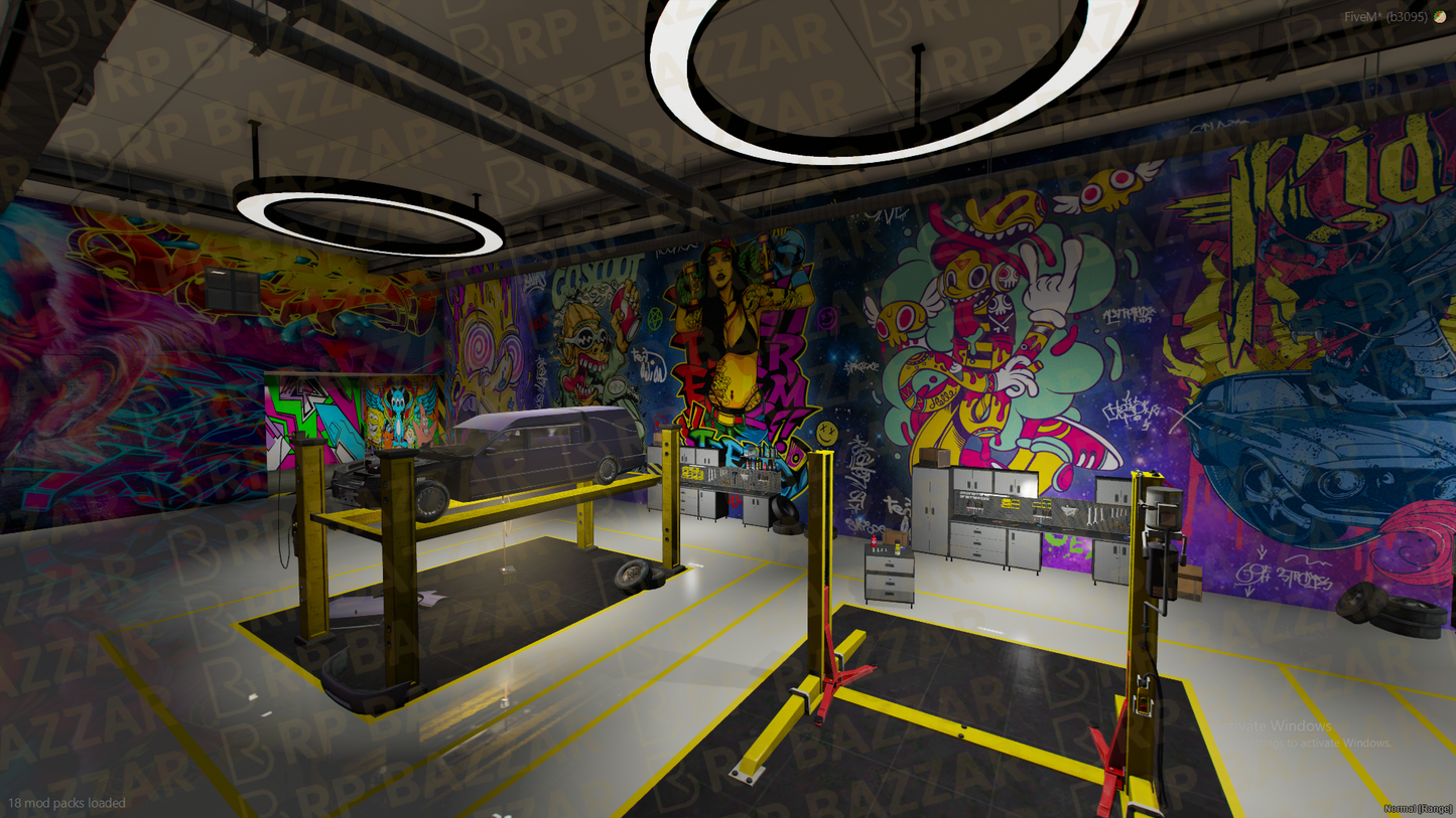 020.Mechanic Shops FiveM MLO — rpbazzar