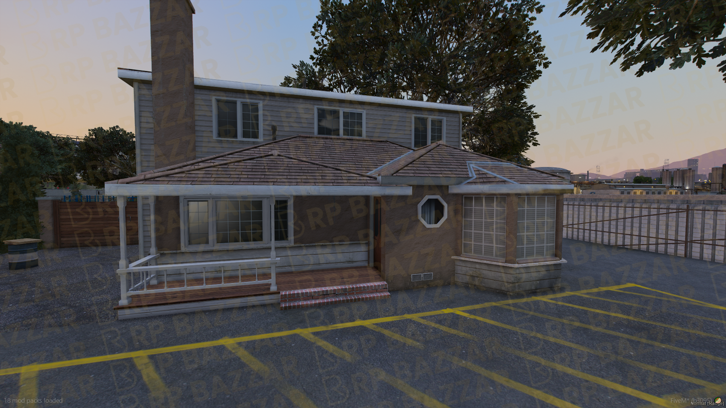 Underground Gang Exterior FiveM MLO — GTA RP Interior — ESX QB QBOX — RPBazzar