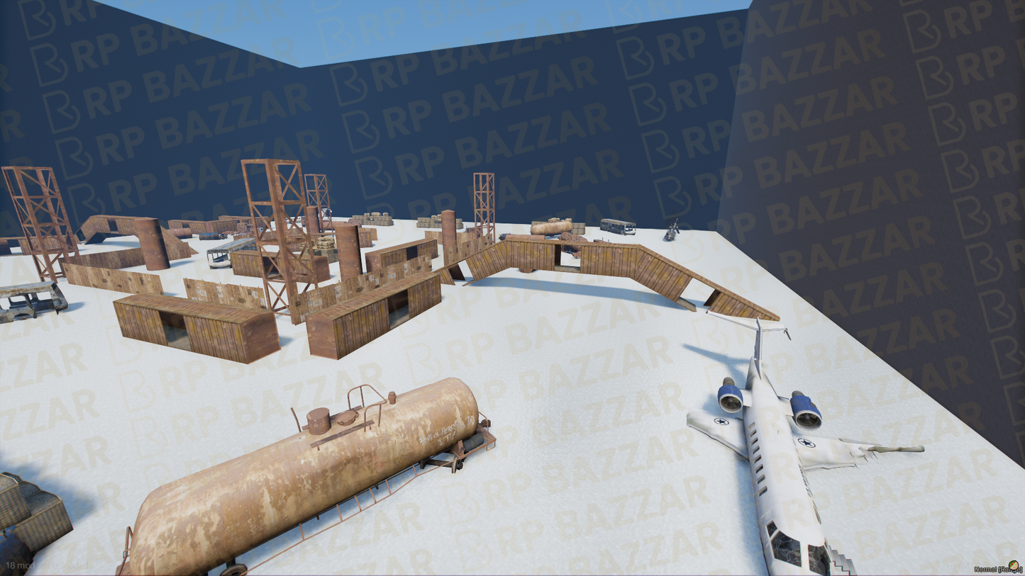 Elite Arena FiveM MLO — GTA RP Interior — ESX QB QBOX — RPBazzar