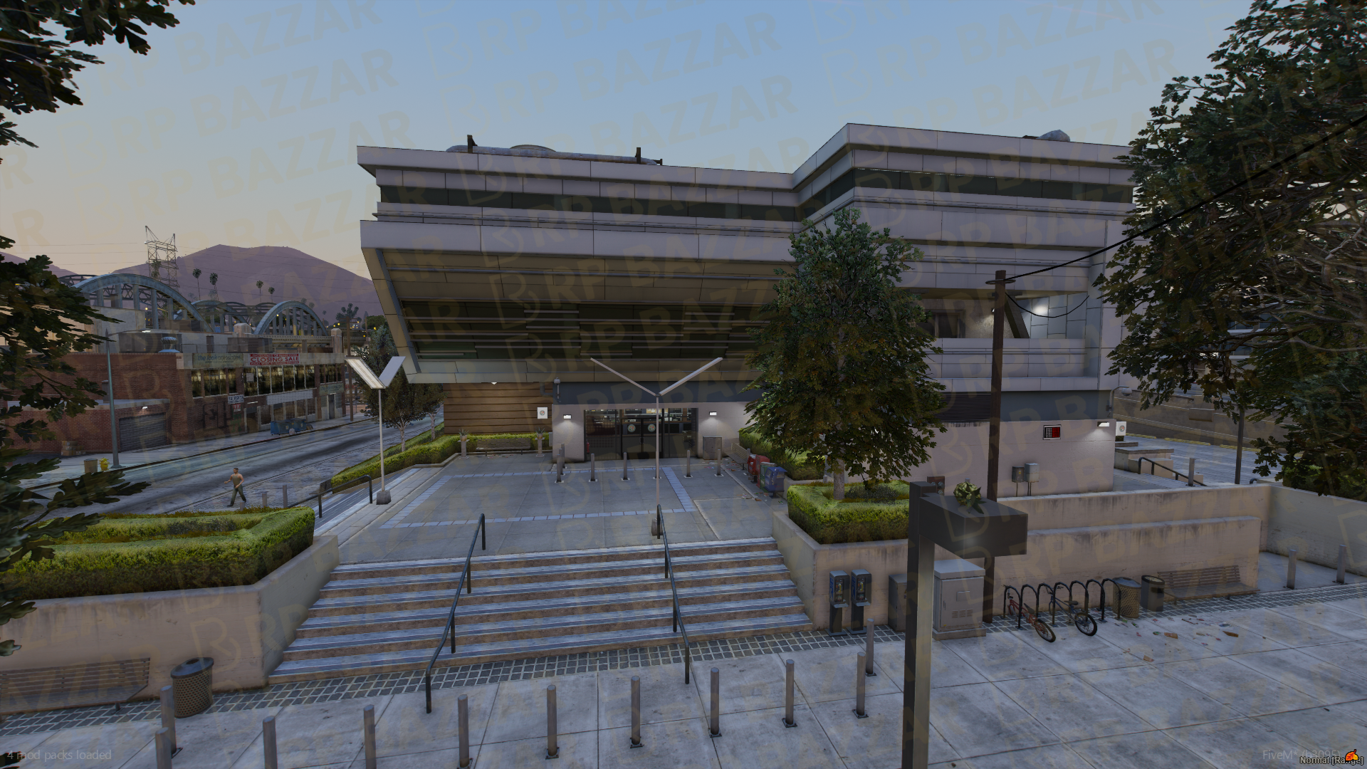 Patrol Police Station FiveM MLO — GTA RP Interior — ESX QB QBOX — RPBazzar