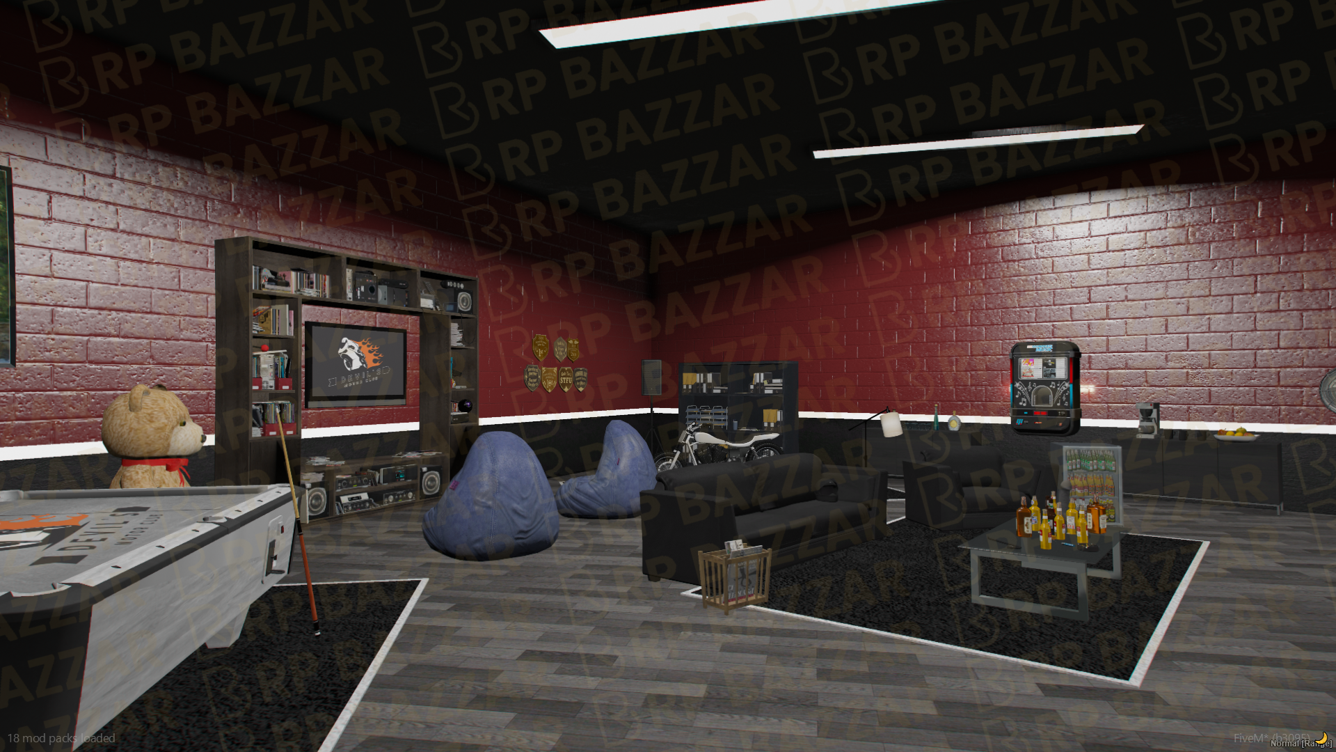 Classic Vehicle Shop FiveM MLO — GTA RP Interior — ESX QB QBOX — RPBazzar