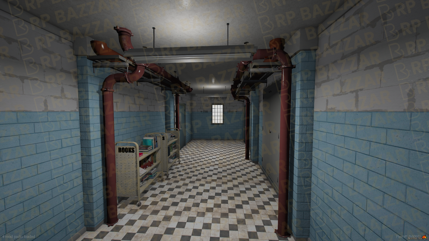 Federal Prison FiveM MLO — GTA RP Interior — ESX QB QBOX — RPBazzar