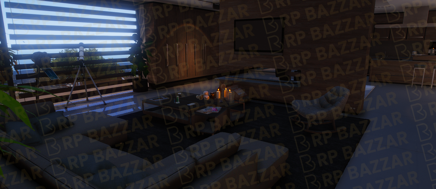Premium Mansion FiveM MLO — GTA RP Interior — ESX QB QBOX — RPBazzar