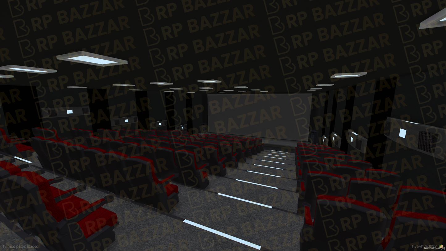 Royal Cinema FiveM MLO — GTA RP Interior — ESX QB QBOX — RPBazzar
