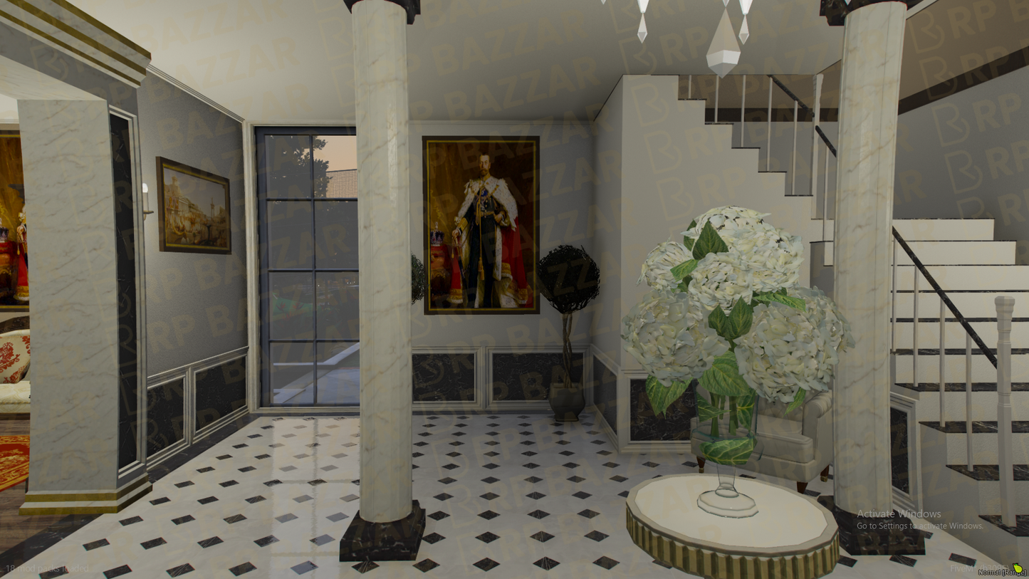 Minimalist House FiveM MLO — GTA RP Interior — ESX QB QBOX — RPBazzar